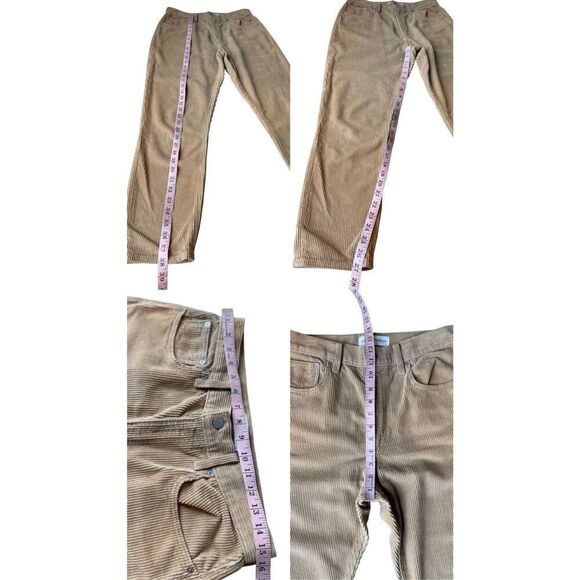Aritzia Denim Forum Corduroy Yoko High Rise Slim Pants - Picture 9 of 10
